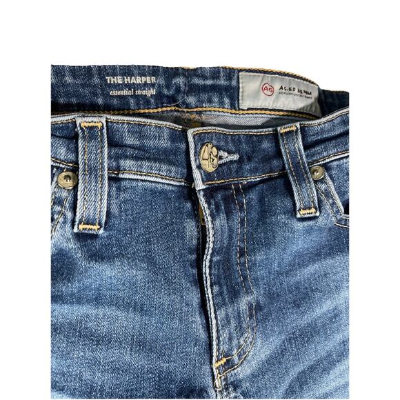 AG Adriano Goldschmied The Harper Essential Straight Jeans 25 - Picture 2 of 6